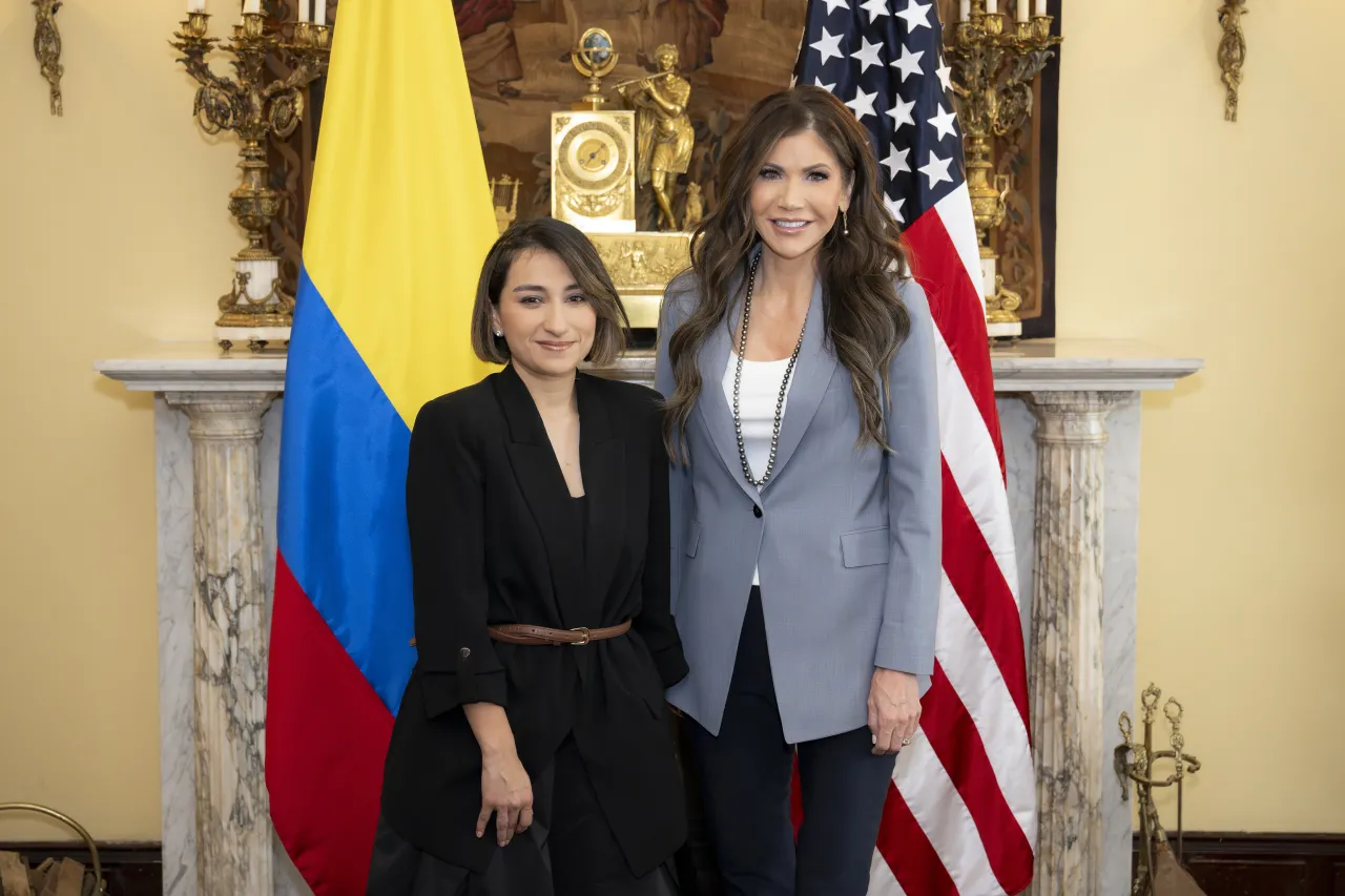 DHS Secretary Kristi Noem Travels to Colombia (003) Image: DHS Secretary Kristi Noem Travels to Colombia (003)
