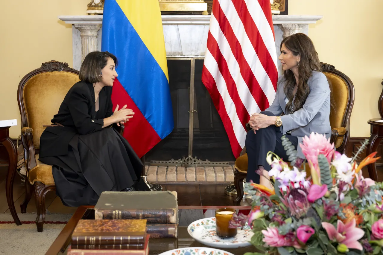 DHS Secretary Kristi Noem Travels to Colombia (005) Image: DHS Secretary Kristi Noem Travels to Colombia (005)