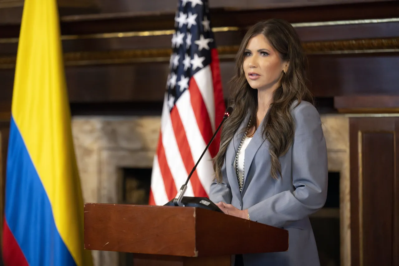 DHS Secretary Kristi Noem Travels to Colombia (011) Image: DHS Secretary Kristi Noem Travels to Colombia (011)