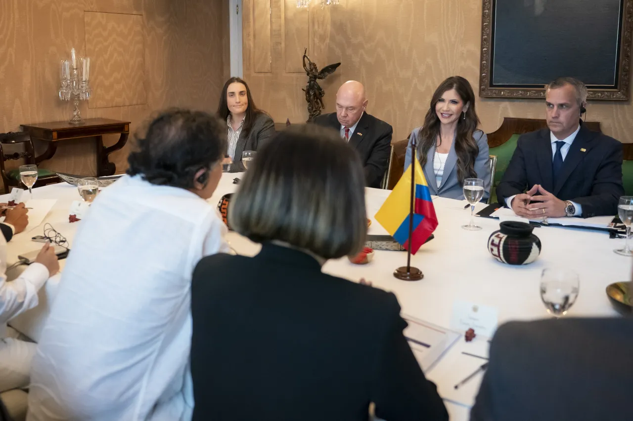 DHS Secretary Kristi Noem Travels to Colombia (027) Image: DHS Secretary Kristi Noem Travels to Colombia (027)