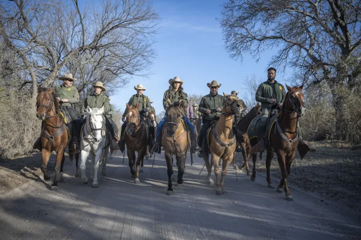 Cover photo for the collection "DHS Secretary Noem Visits the Del Rio, Texas, Southern Border"