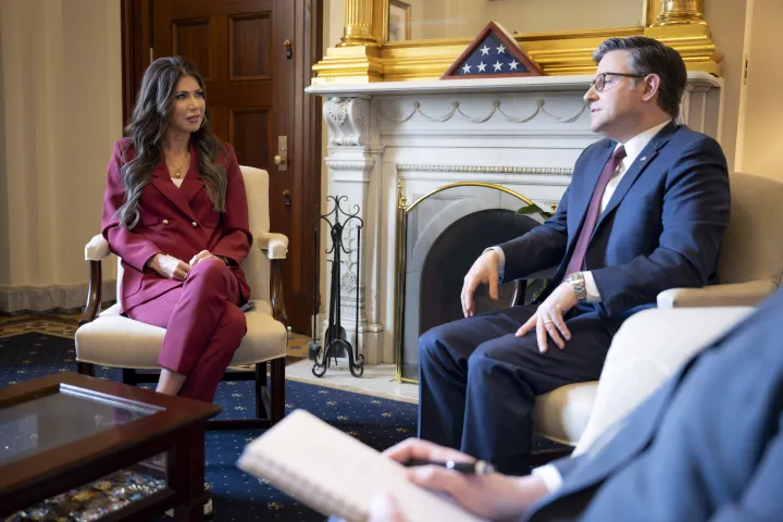 Cover photo for the collection "DHS Secretary Kristi Noem Conducts Meetings on Capitol Hill"