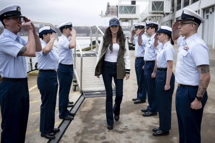 Cover photo for the collection "DHS Secretary Kristi Noem Travels to NYC"
