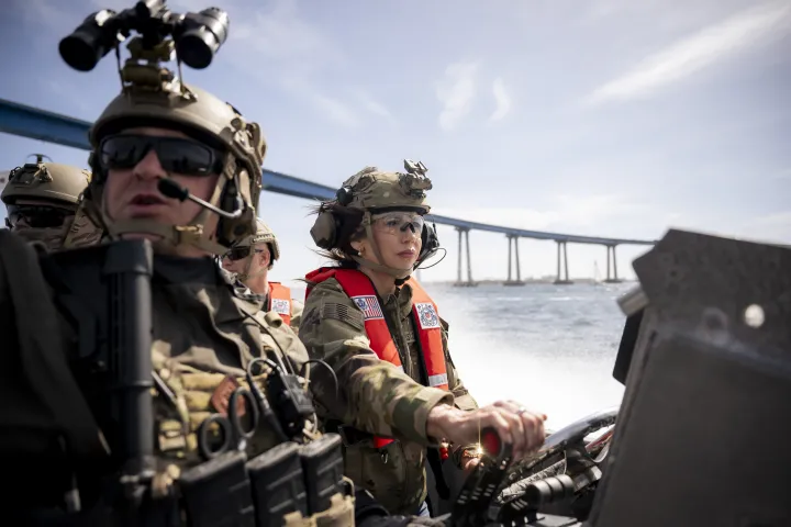 Cover photo for the collection "DHS Secretary Kristi Noem Travels to San Diego California"