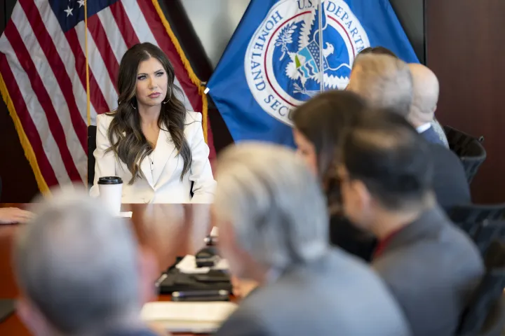 Cover photo for the collection "DHS Secretary Kristi Noem Visits ICE Headquarters"