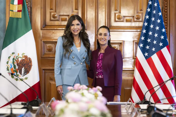 Cover photo for the collection "DHS Secretary Kristi Noem Travels to Mexico"