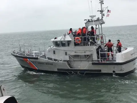 boat with people on board