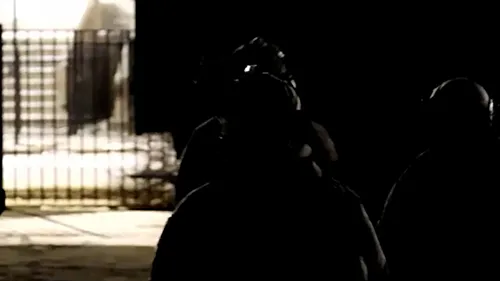 ICE officers capturing Tren de Aragua gang members