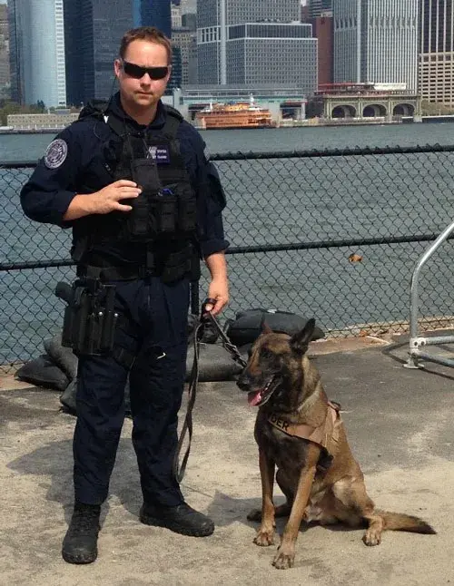 K9 Ryder and handler