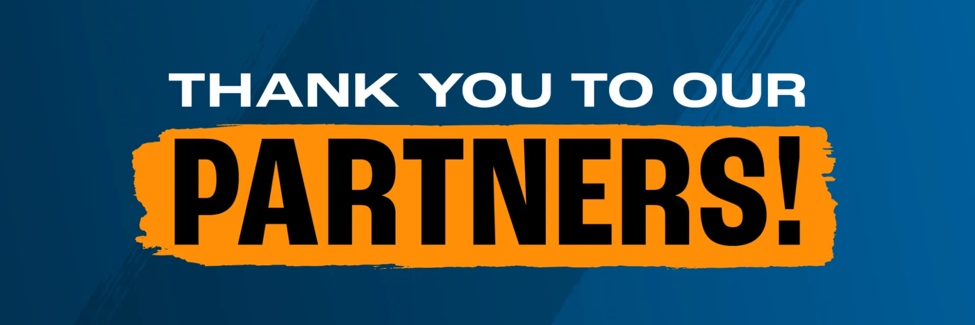Thank you to our partners!